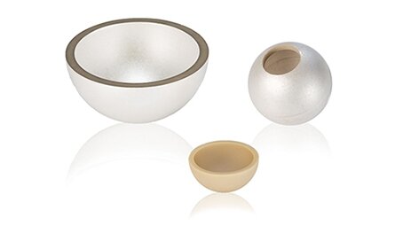 Piezoceramic Spheres & Hemispheres