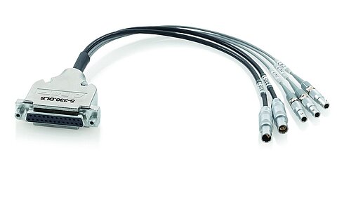 PI S-330.DLS Adapter Cable, Sub-D 25 to LEMO Connector